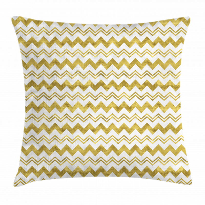 Unbalanced Chevron Pillow Cover