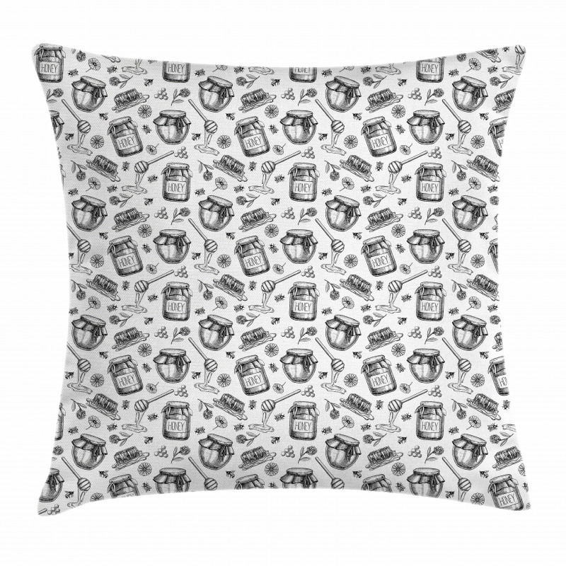 Vintage Vespiary Theme Pillow Cover