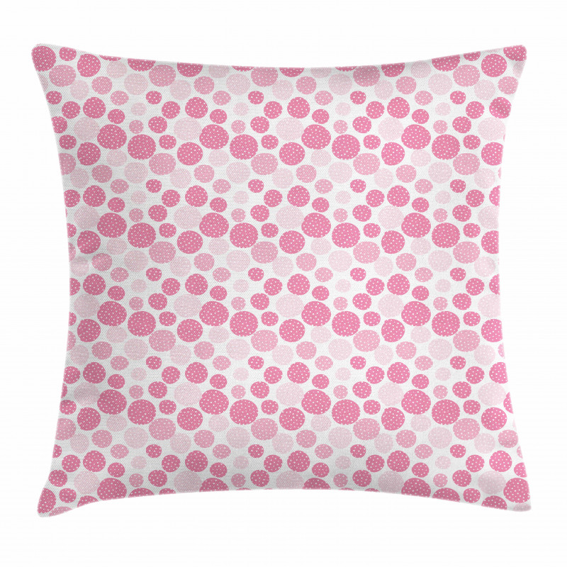 Strawberry-Like Dots Pillow Cover