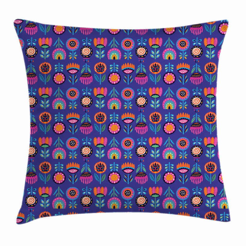 Enchanted Flowers Pillow Cover