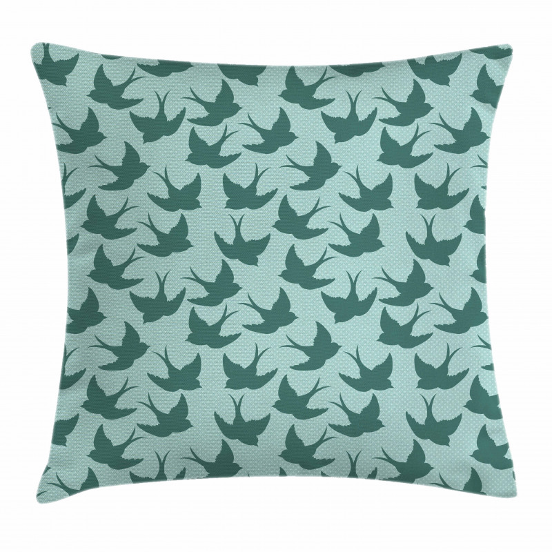 Woodland Animals on Dots Pillow Cover