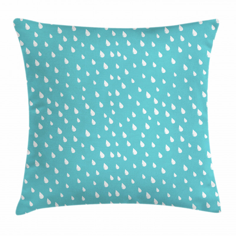 Raindrops Pillow Cover