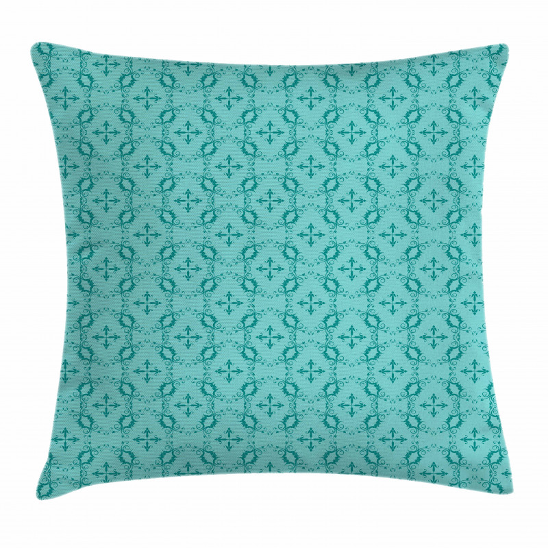 Baroque Curly Ornament Pillow Cover