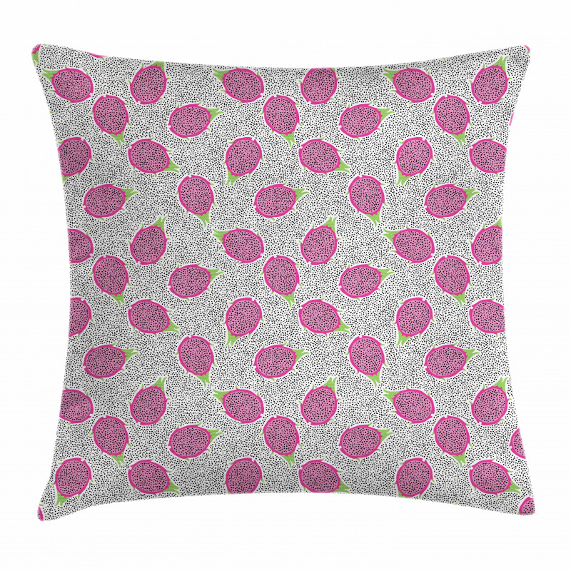 Crosscut Dragon Fruit Pillow Cover