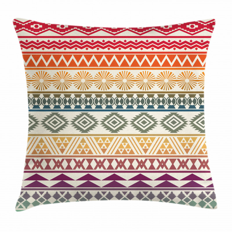 Geometric Zig Zag Lines Pillow Cover