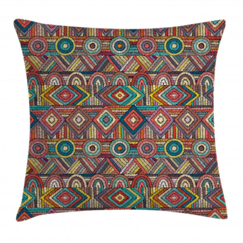 Tribal Culture Pattern Pillow Cover