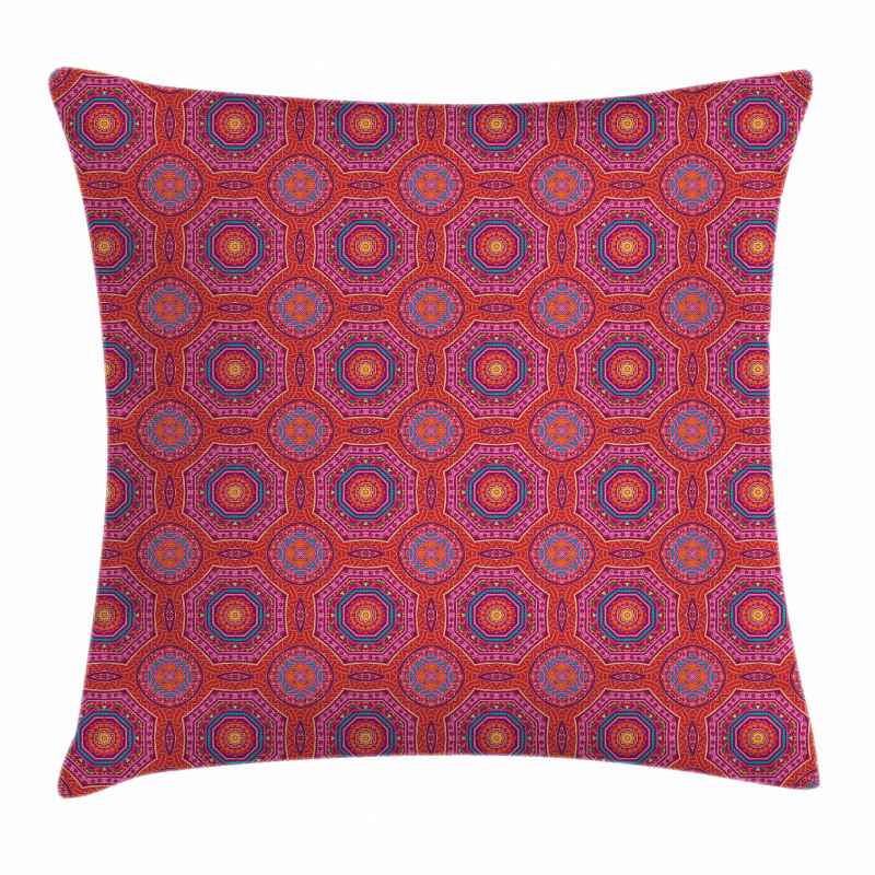 Hippie Oriental Design Pillow Cover