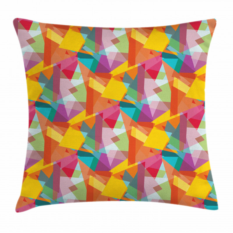 Contemporary Colorful Pillow Cover