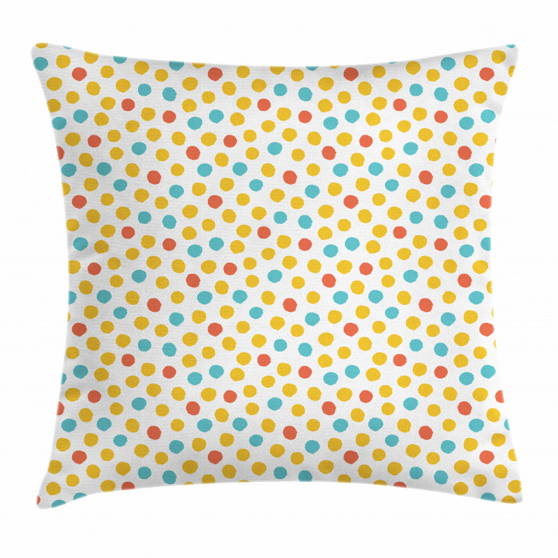 Colorful Dot Pattern Pillow Cover