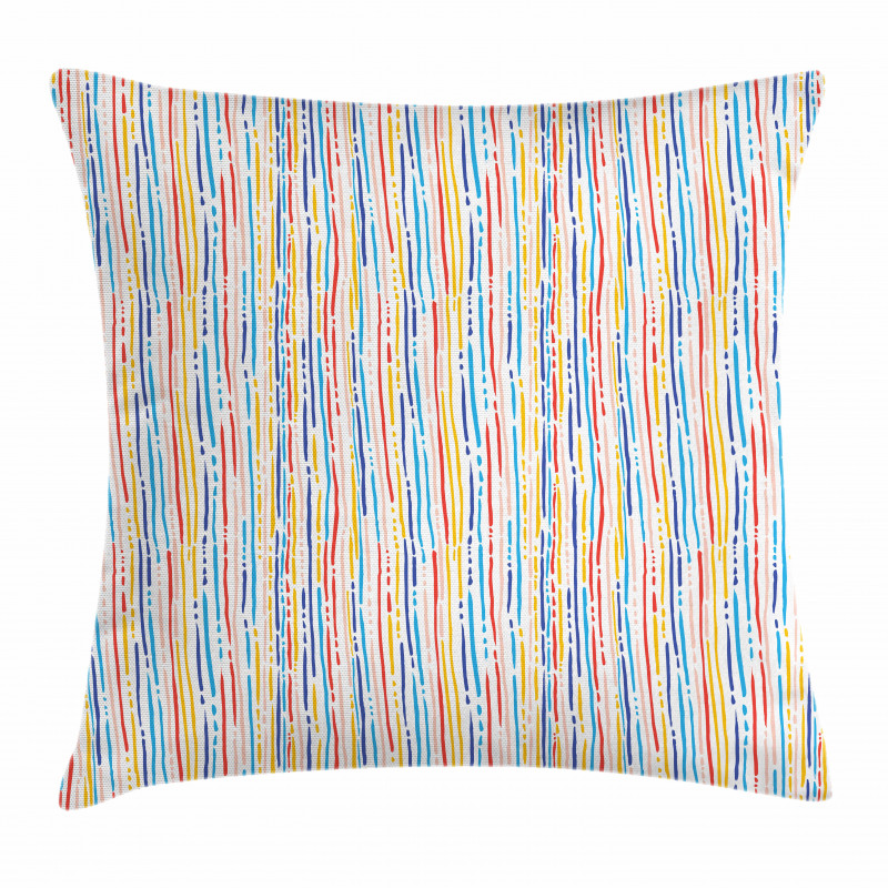 Colorful Stripes Lines Pillow Cover