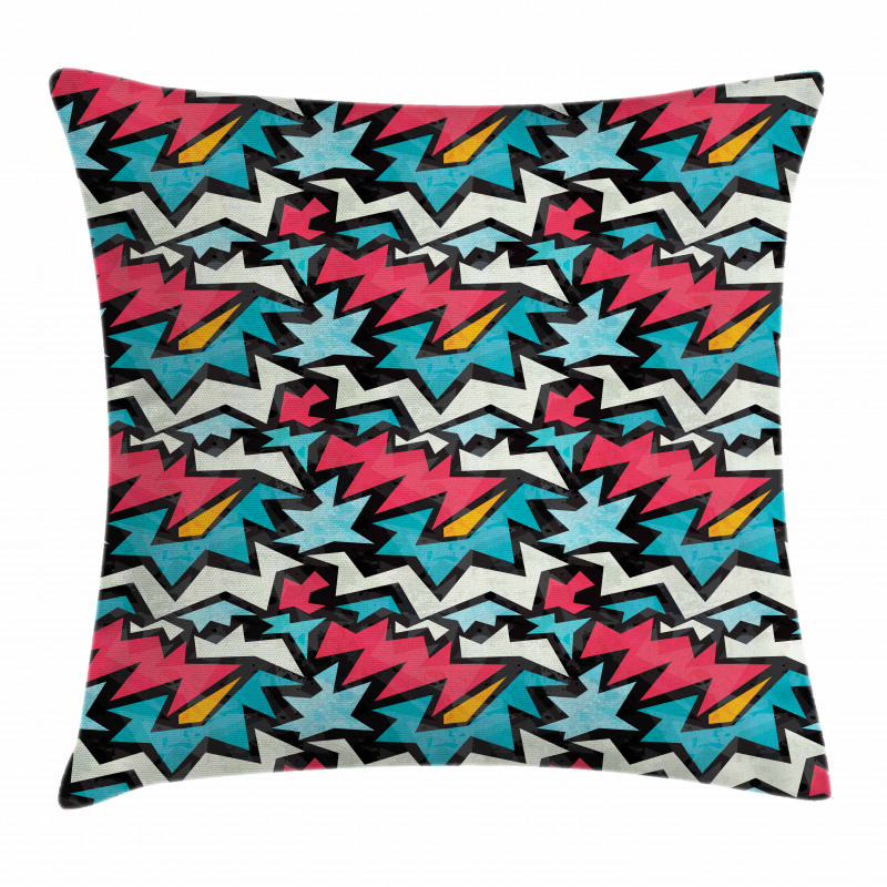 Hyped Tangle Art Pillow Cover