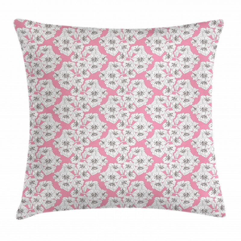 Distinct Anthers Pillow Cover