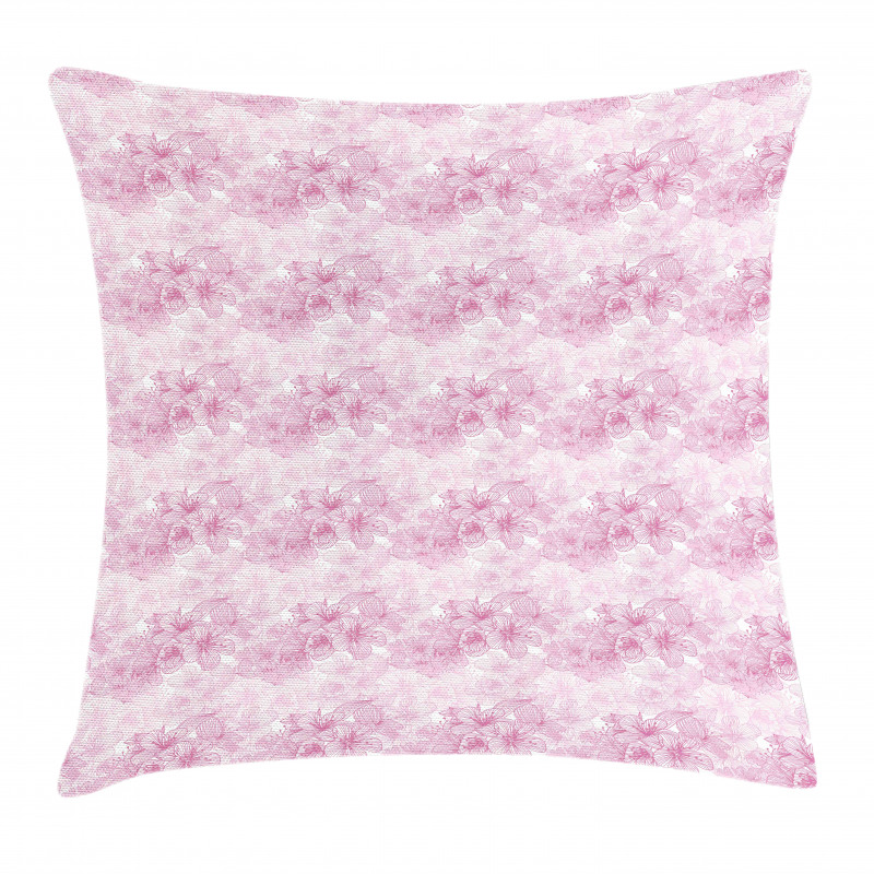 Cage Style Motif Pillow Cover