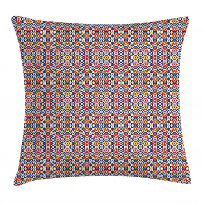 Geometric Curves Pillow Cover