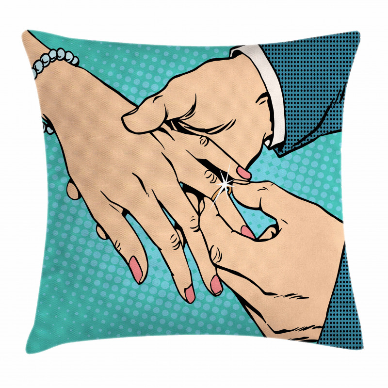 Pop Art Design Pillow Cover