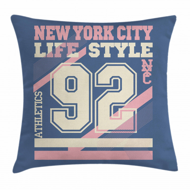 New York City Life Style Pillow Cover