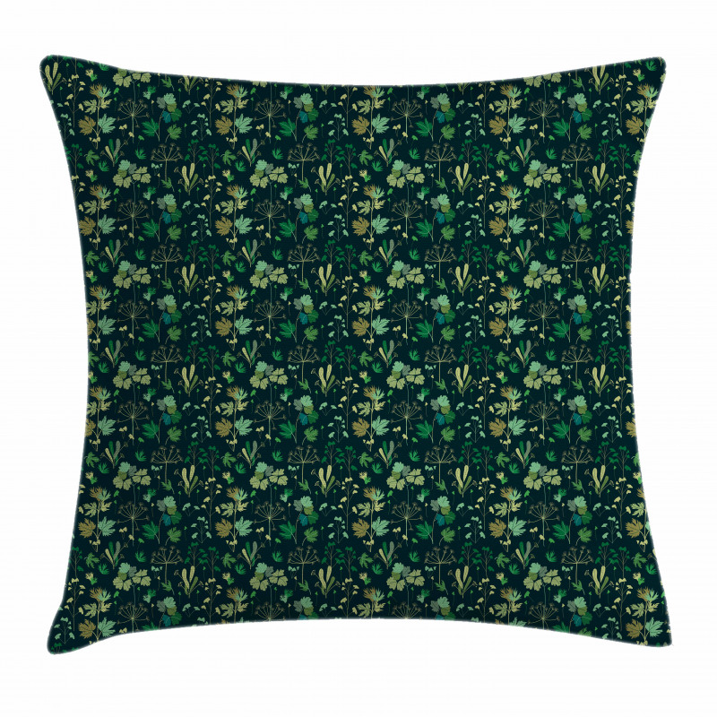 Nocturnal Forestry Pillow Cover
