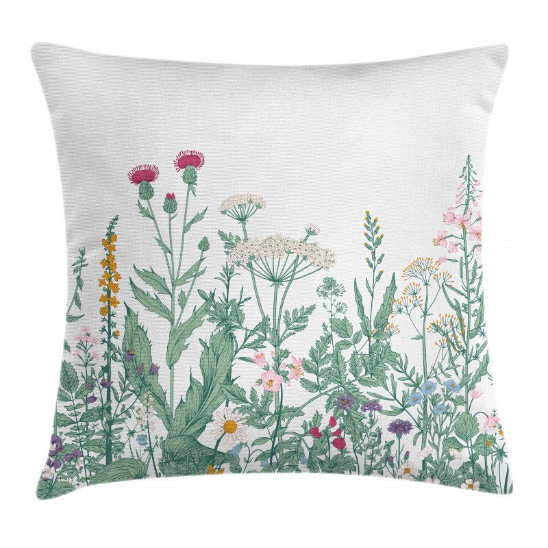 Cow Parsley Musk Mallow Pillow Cover