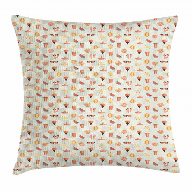 Vacation Concept Pillow Cover