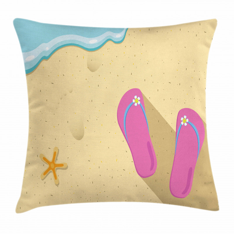 Grainy Looking Sands Pillow Cover