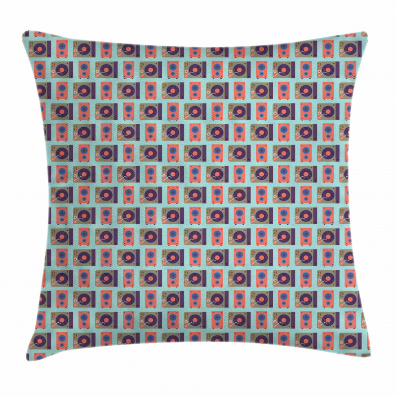 Nightclub Dj Mixer Pillow Cover