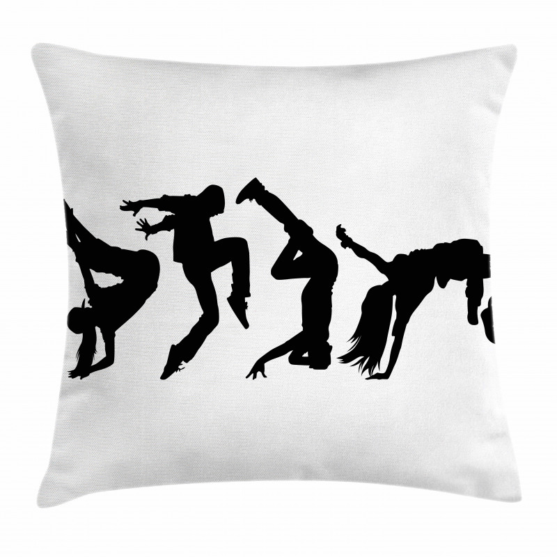 Woman Hand Glide Move Pillow Cover