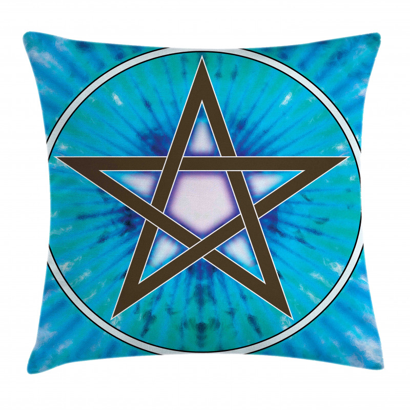 Interlaced Pentagram Pillow Cover