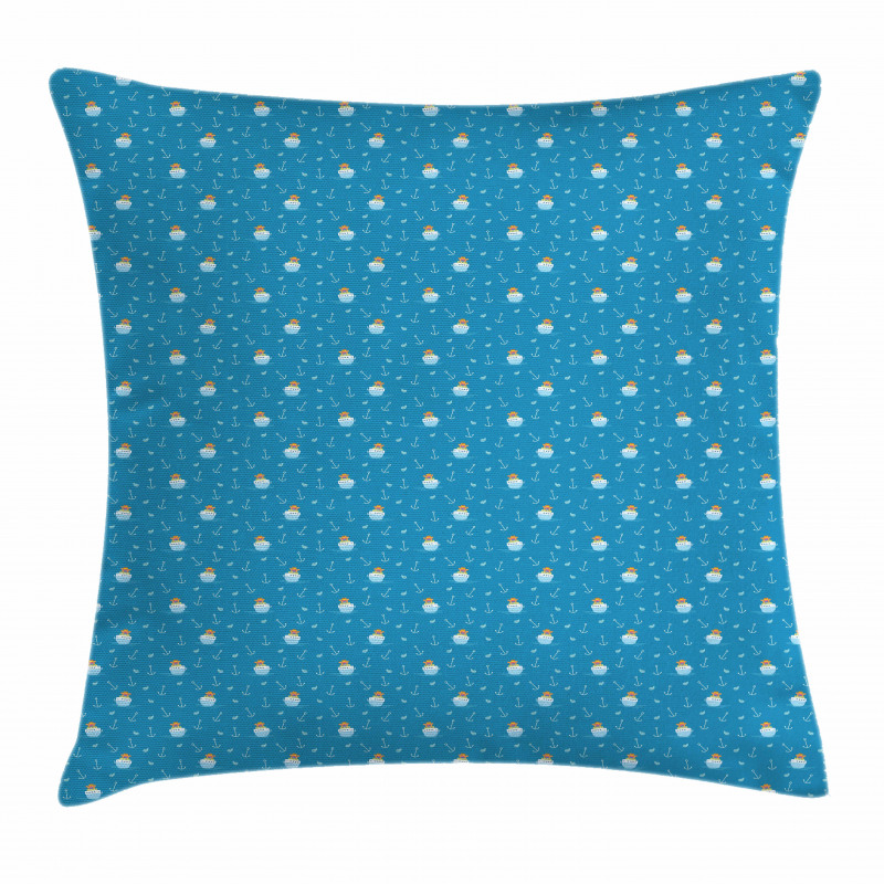 Nautical Concept Pillow Cover