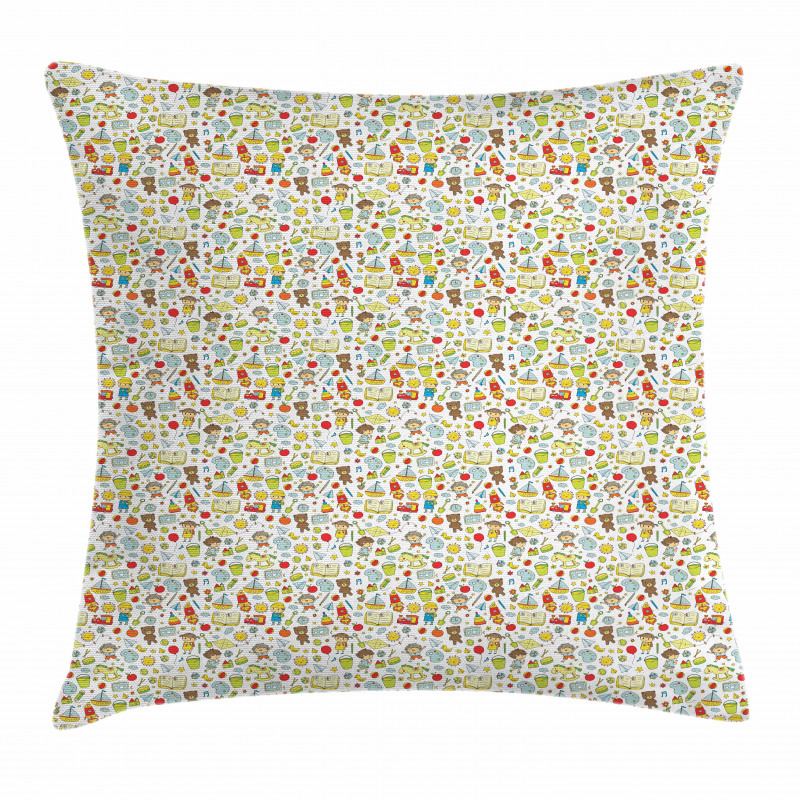 Pre-School Concept Pillow Cover