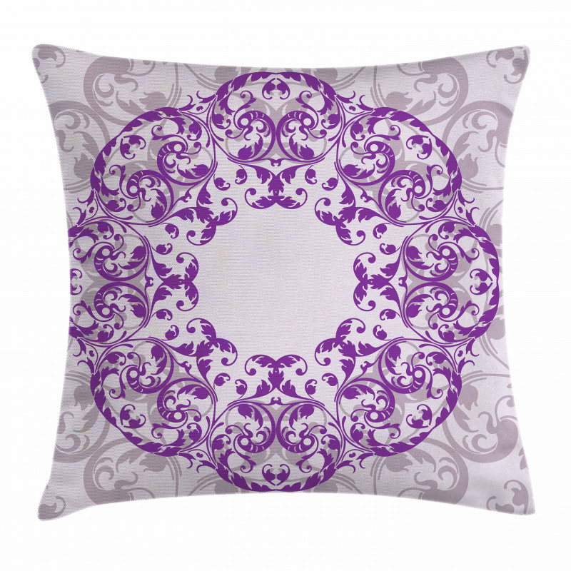Oval Frame Pillow Cover
