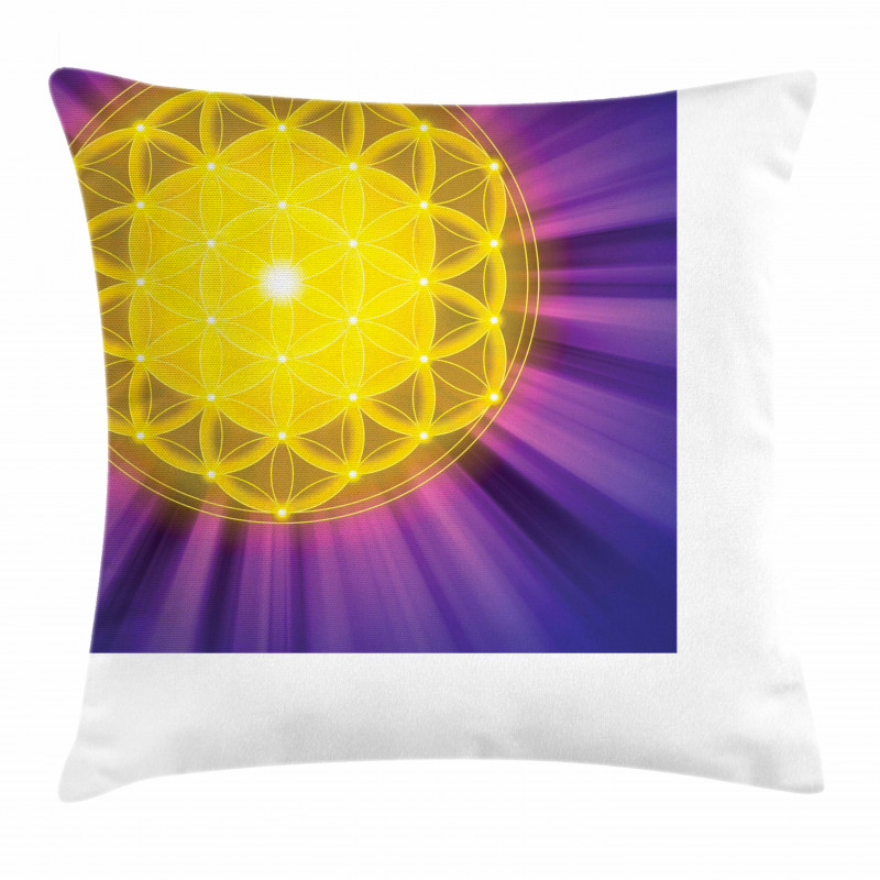 Flower of Life Pillow Cover