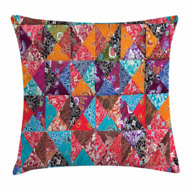 Colorful Traditional Pillow Cover
