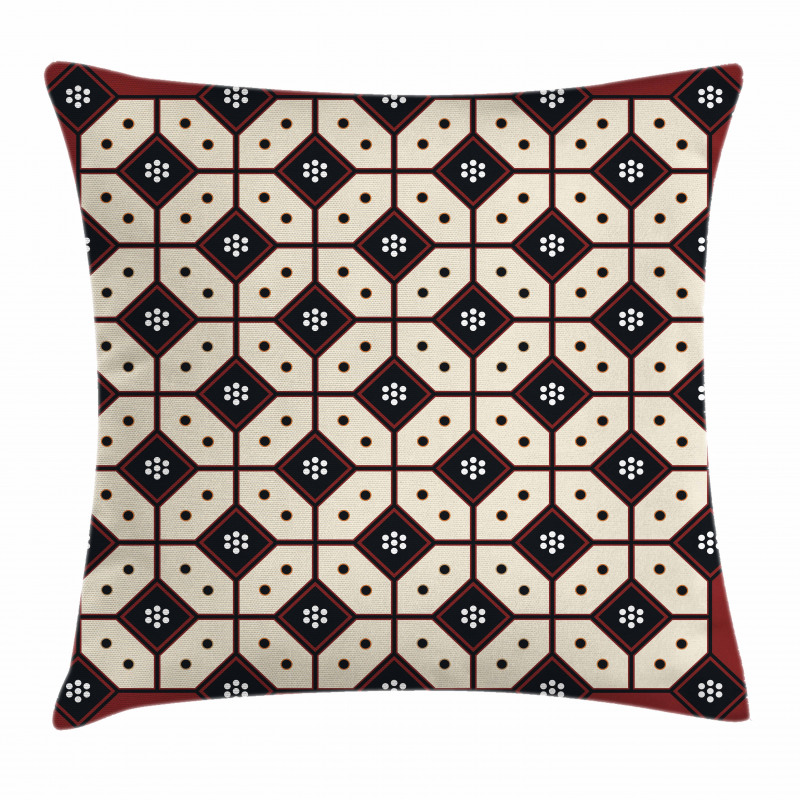 Javanese Batik Pattern Pillow Cover