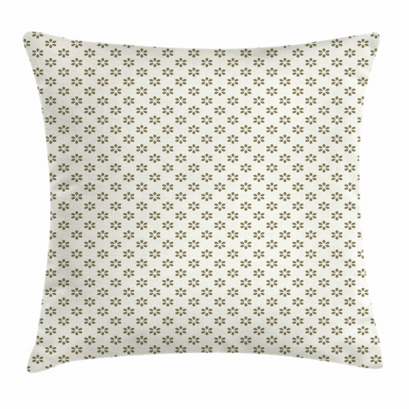 Abstract Flower Pillow Cover
