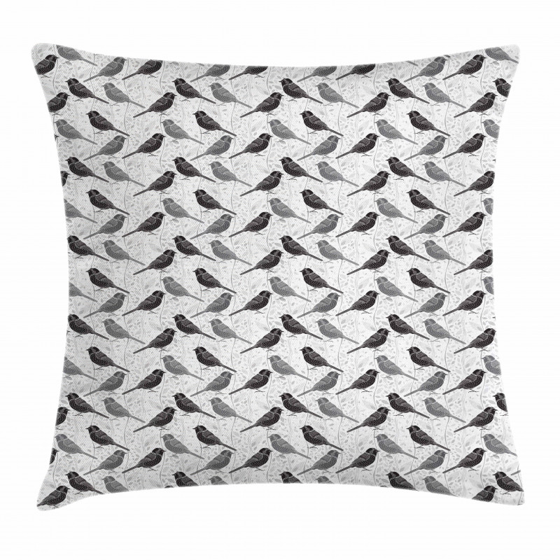 Northern Mockingbirds Pillow Cover