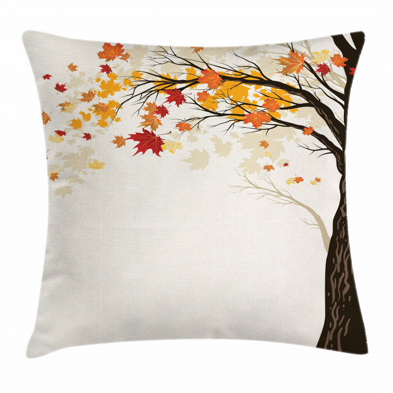 Semtember Maple Leaves Pillow Cover