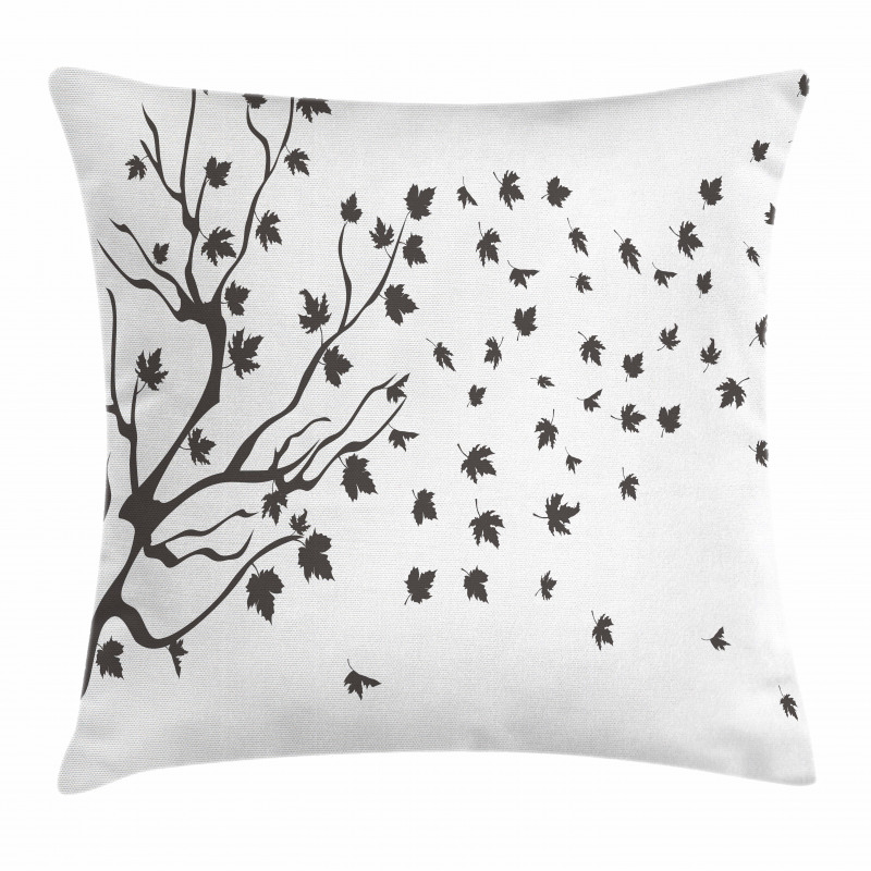 Maple Silhouette Pillow Cover