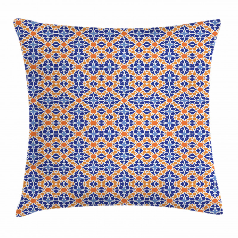 Moroccan Stars Design Pillow Cover