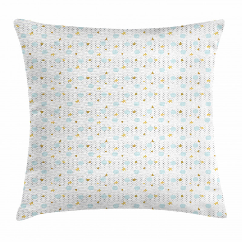 Hand Drawn Doodle Shapes Pillow Cover