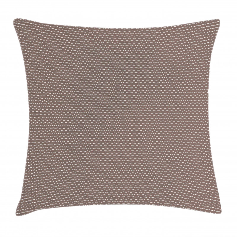 Wavy Zigzag Lines Pillow Cover