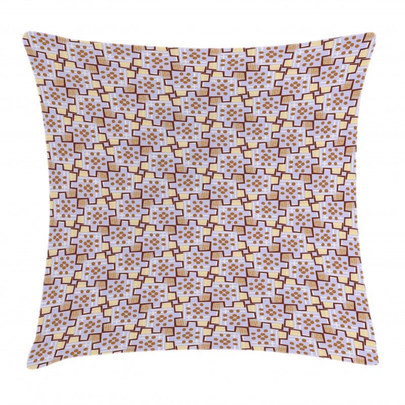 Trippy Geometric Pillow Cover