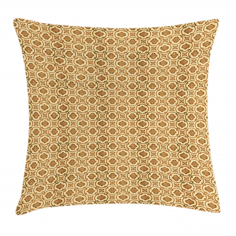 Floral Vintage Chain Pillow Cover