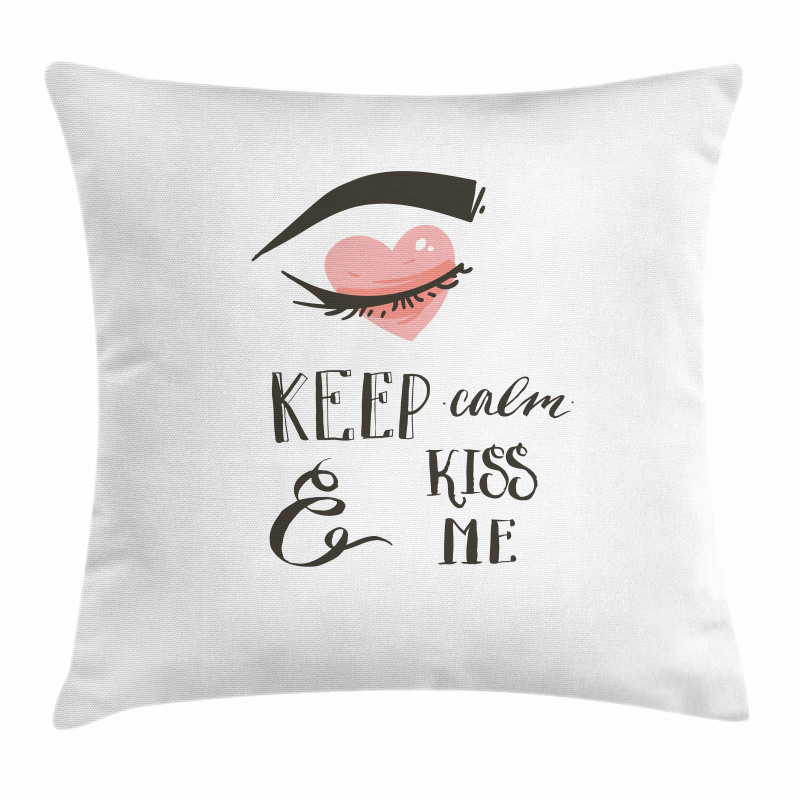 Popular Phrase Pillow Cover