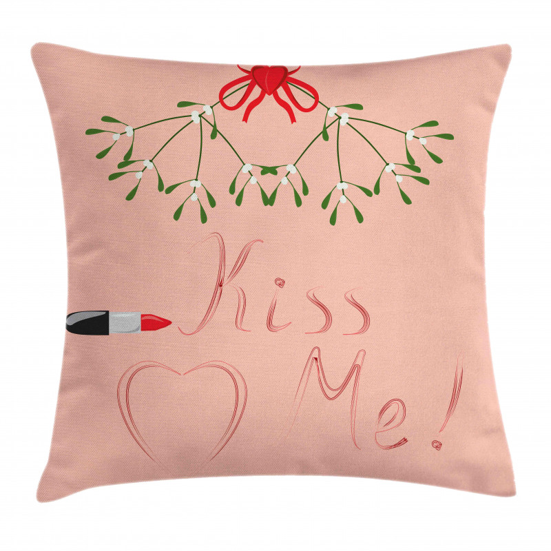 Romantic Christmas Pillow Cover