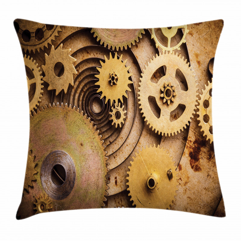 Close up Equipments Pillow Cover