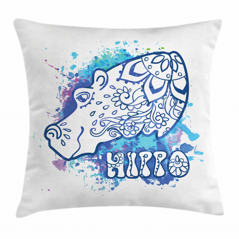 Bohemian Hippie Print Pillow Cover