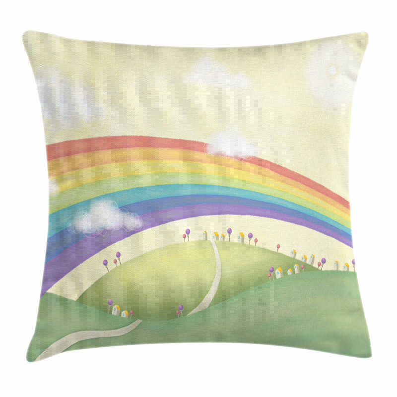 Fairytale Countryside Pillow Cover