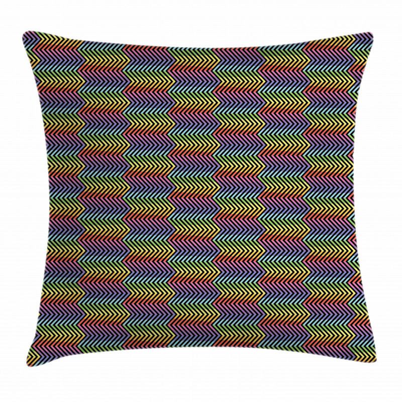 Abstract Contrast Color Pillow Cover