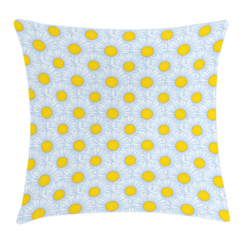 Detailed Petals Pillow Cover