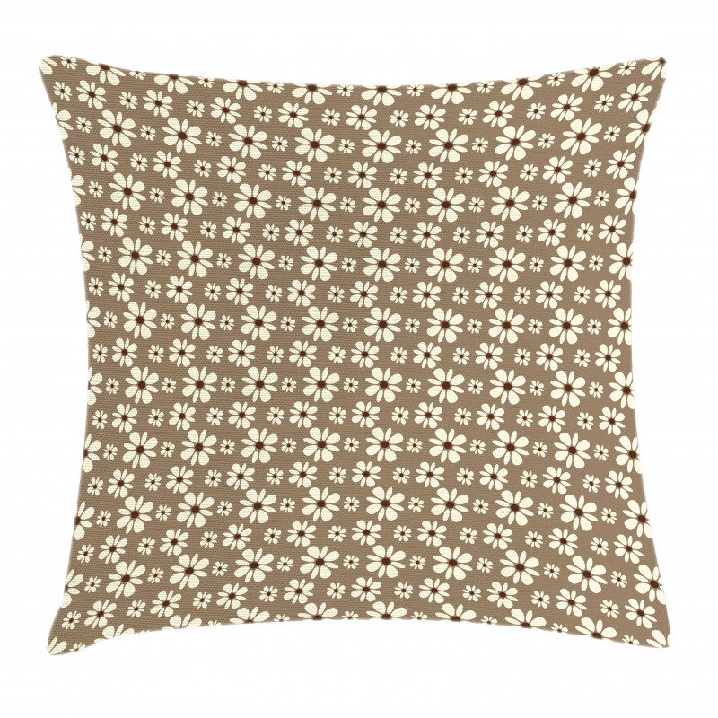 Pastel Shades Plants Pillow Cover